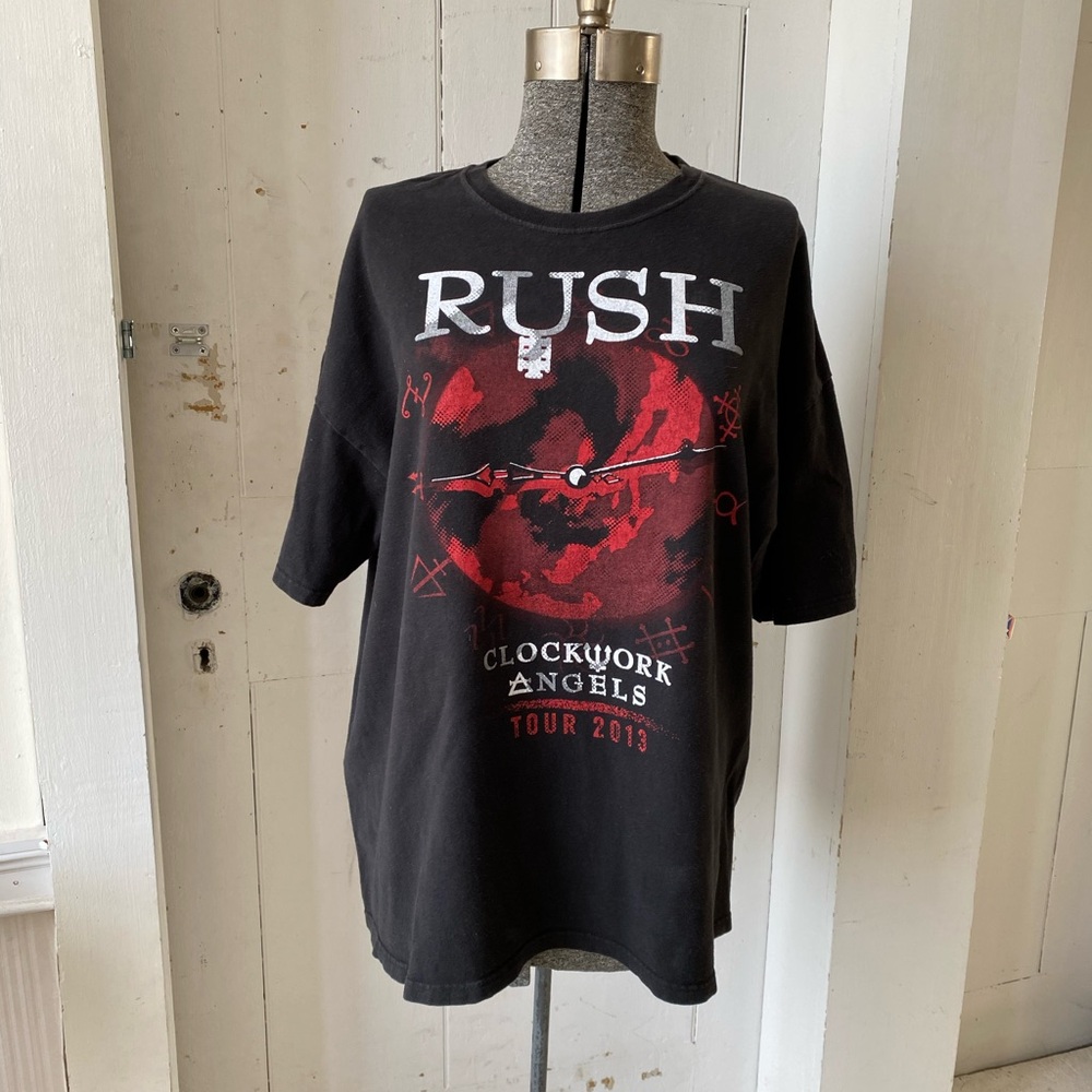 Rush Clockwork Angels 2013 Tour Band T-Shirt Tee Shirt